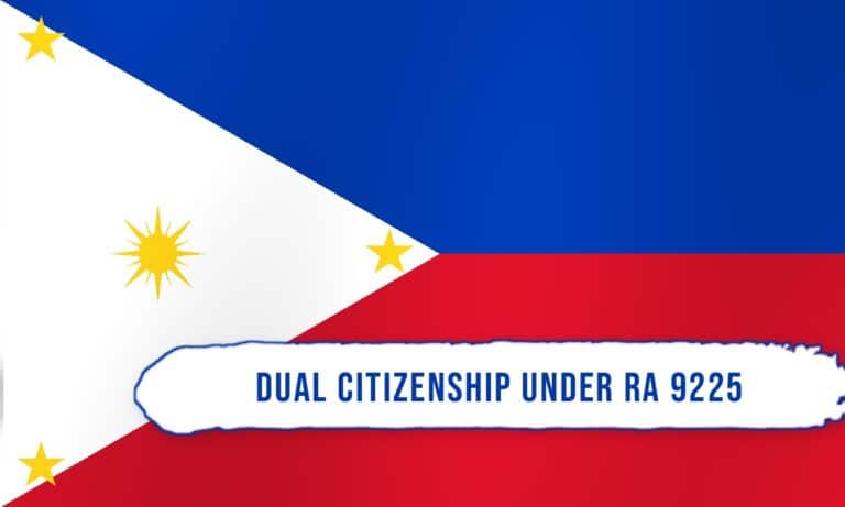 Philippine dual citizenship under RA 9225